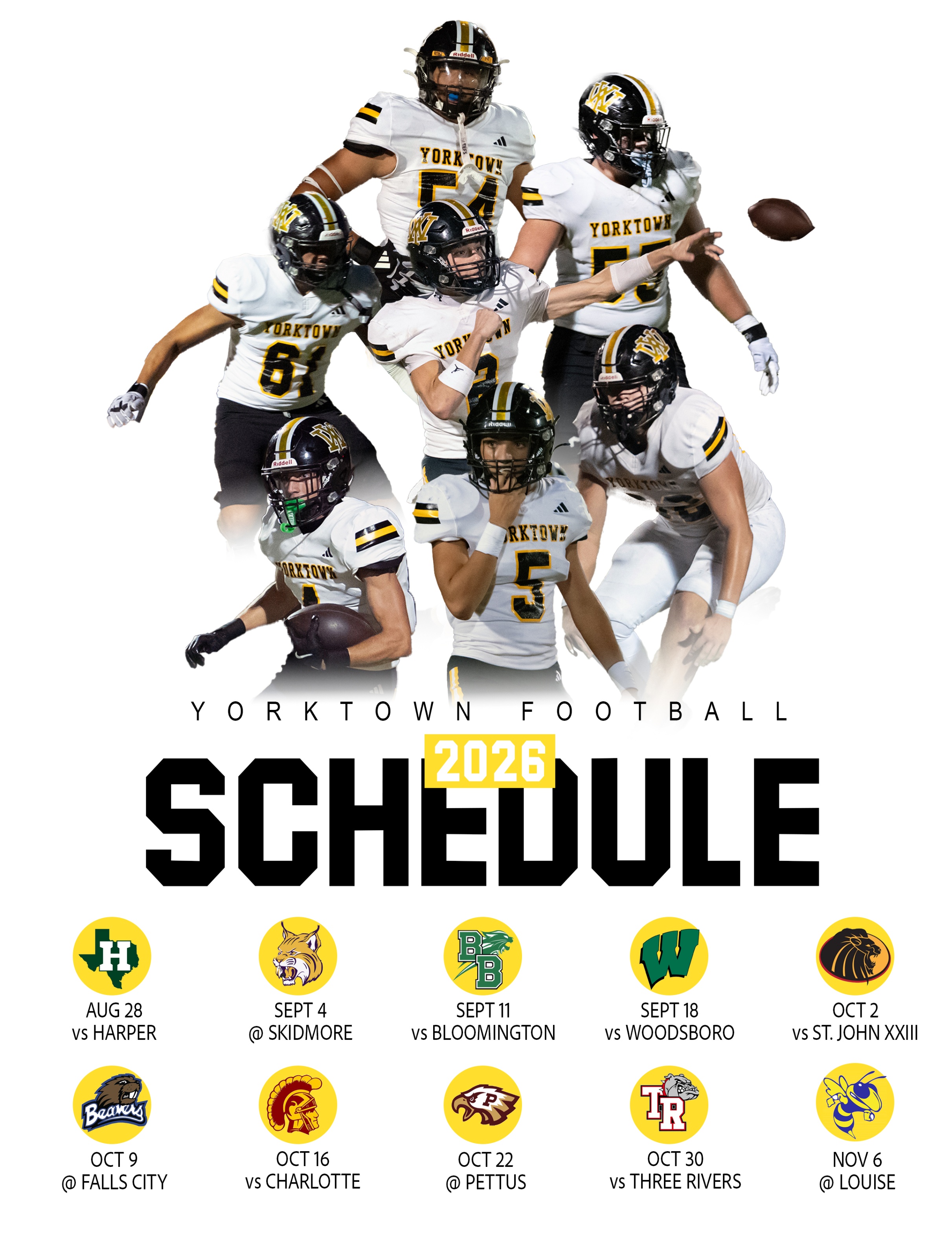2026 Football Schedule